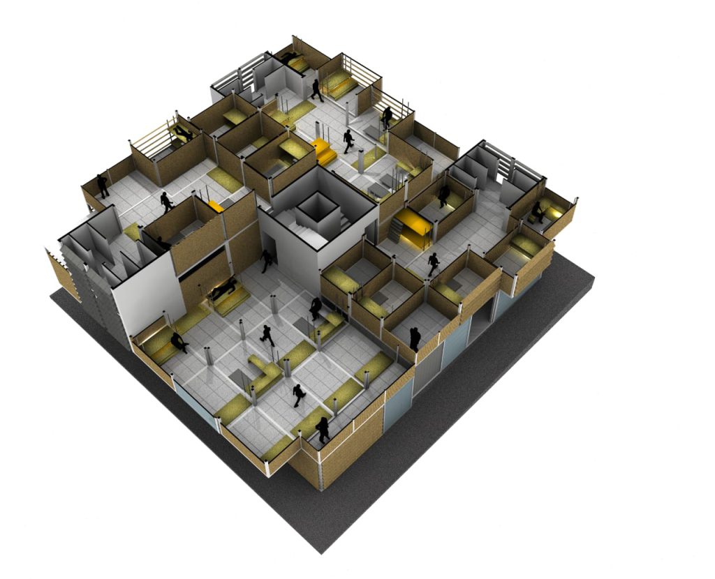 3d design of a house