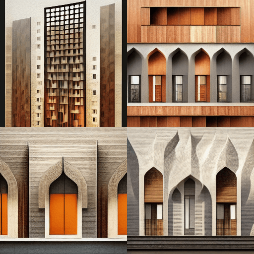Islamic jali for elevation & facade using jali and islamic details